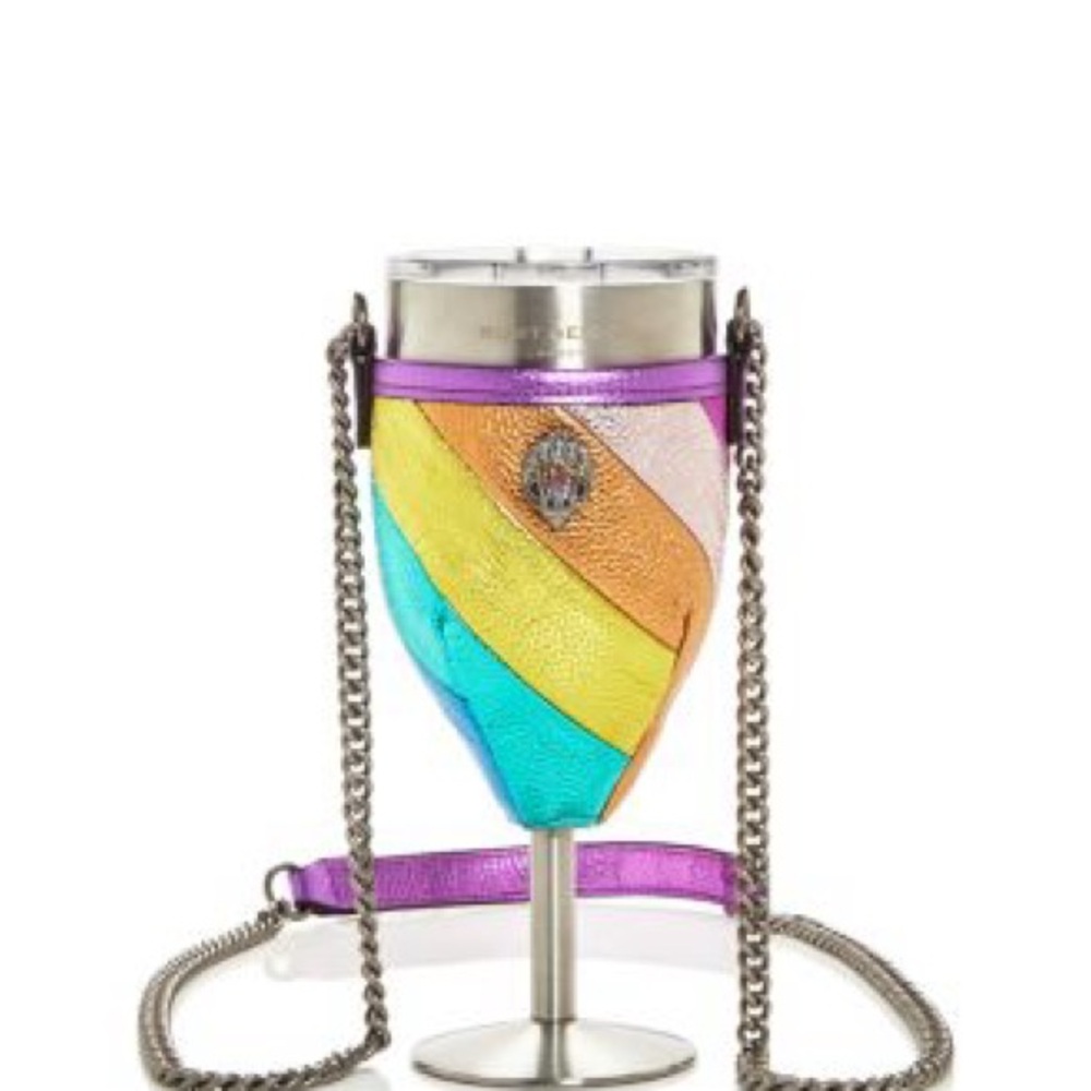Colorful Wine Glass Holder with Chain